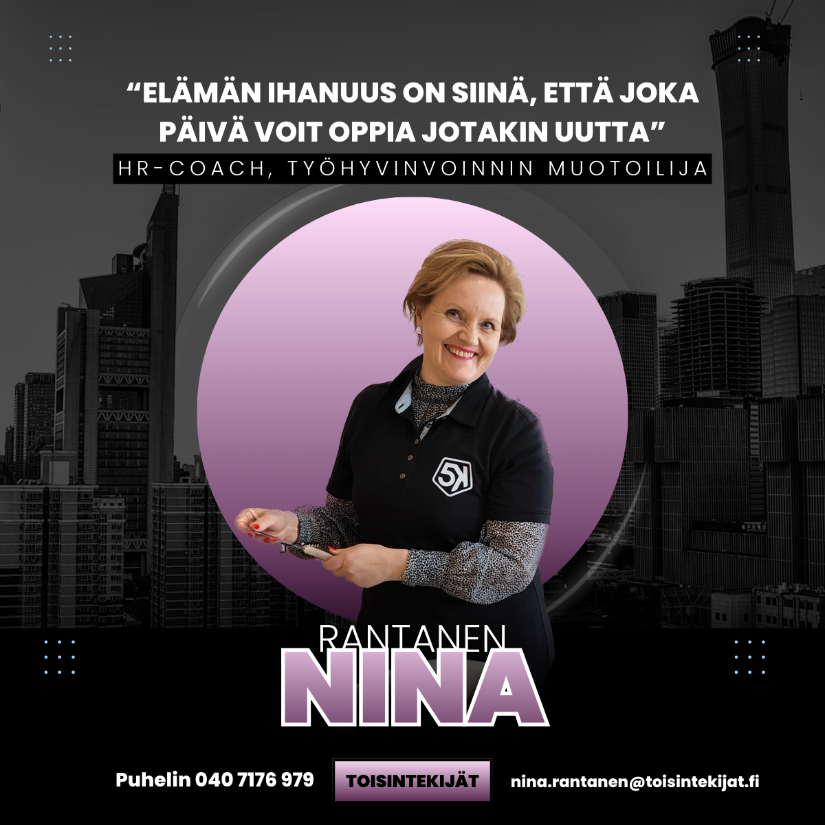 Nina Rantanen webinaarit 2026 Toisintekijät