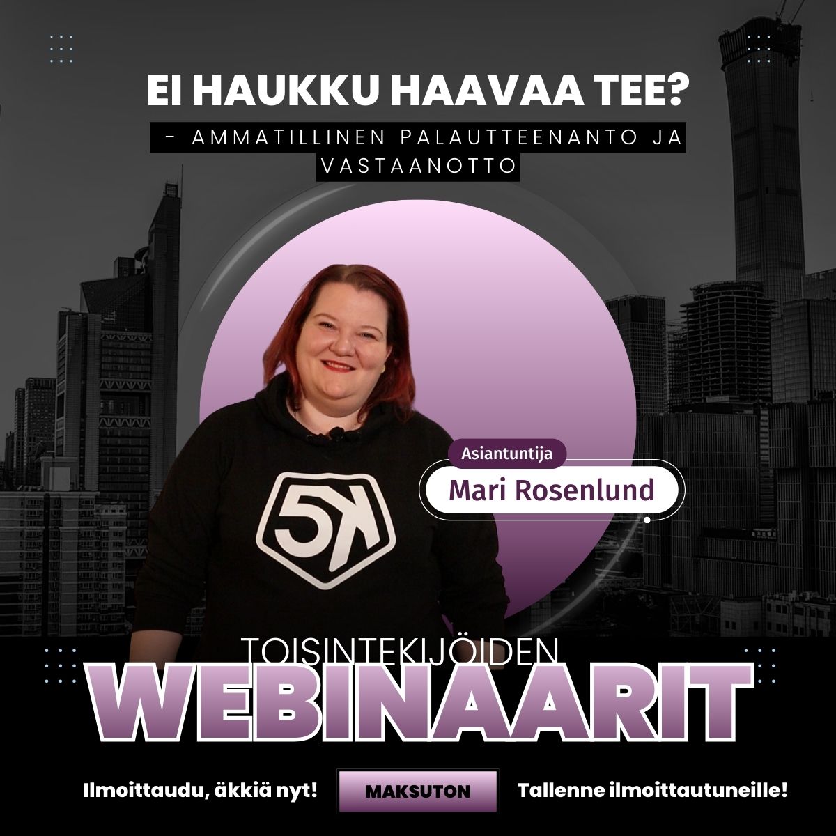 Ei haukku haavaa tee? – ammatillinen palautteenanto ja vastaanotto