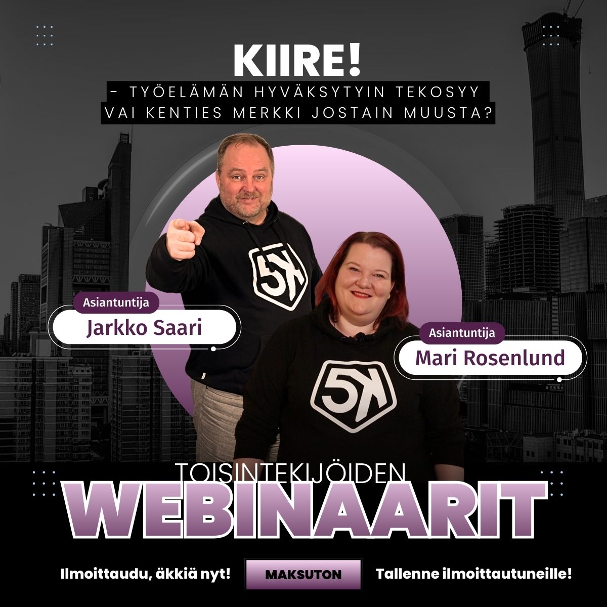 Kiire! – Työelämän hyväksytyin tekosyy vai kenties merkki jostain muusta?