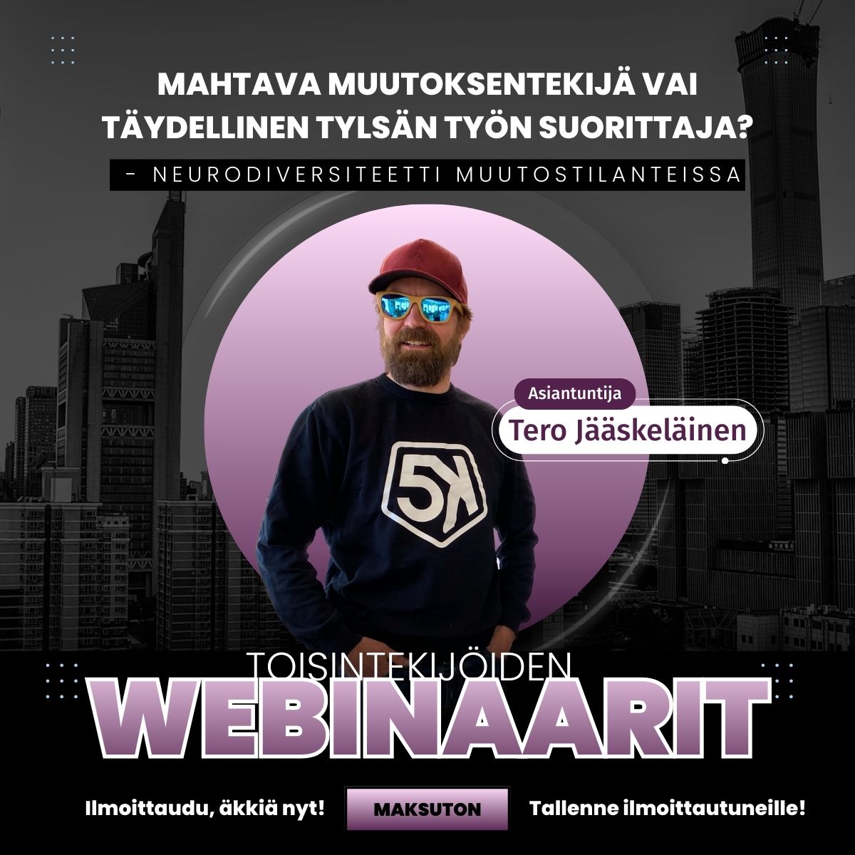 Mahtava muutoksentekijä vai täydellinen tylsän työn suorittaja – neurodiversiteetti muutostilanteissa